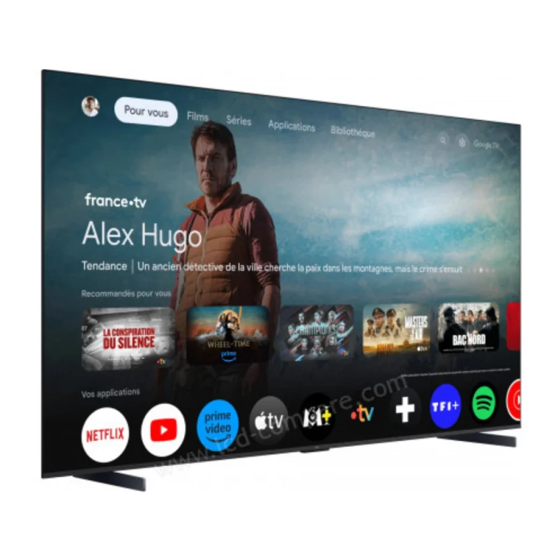 Téléviseur   TCL QLED   4K   98 pouces   98P81KX1