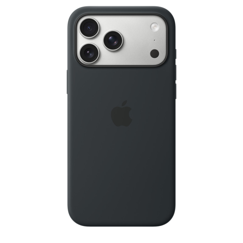 Coque en silicone avec MagSafe pour iPhone 17 Pro Max -